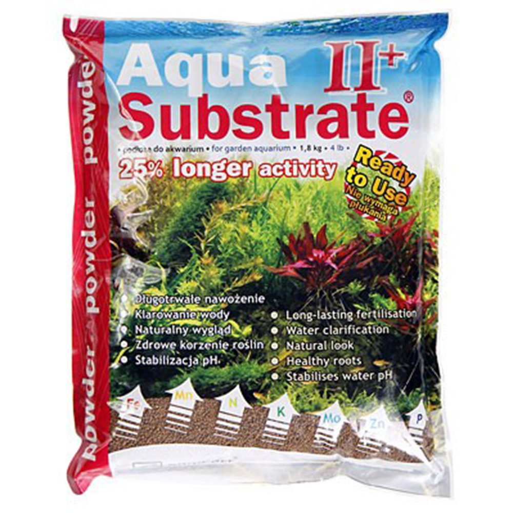 Aqua Art AquaSubstrate II+ Powder 1,8kg Brązowe Podłoże Aktywne Nano.jpg